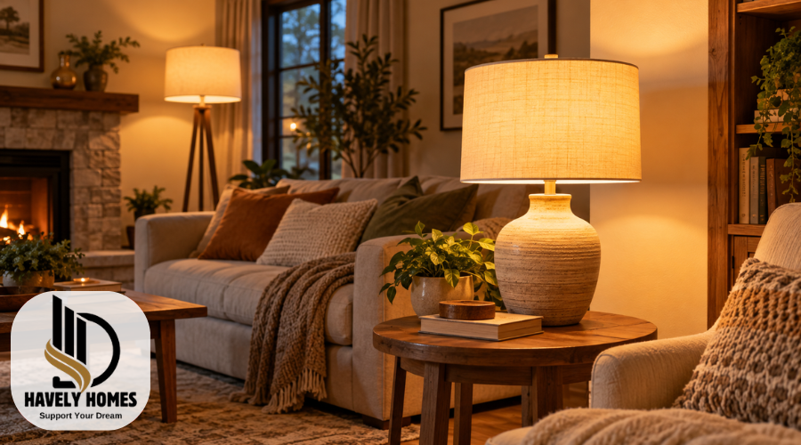 warm light lamp