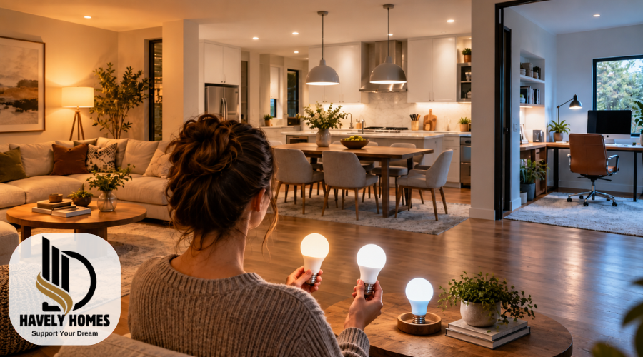 how to choose the right light bulb color temperature